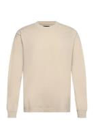 Cotton Jersey Dye Frode Tee Ls Tops T-Langærmet Skjorte Beige Mads Nør...