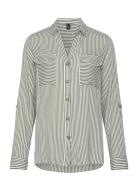 Vmmbumpy L/S Shirt New Noos Tops Shirts Long-sleeved Green Vero Moda M...