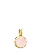 Prime Pendant - Gold/Milky Rose Halskæde Hængesmykke Pink Julie Sandla...