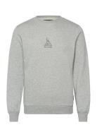 F2F Organic Cotton S Tops Sweatshirts & Hoodies Sweatshirts Grey Helly...