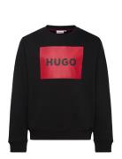 Sweatshirt Tops Sweatshirts & Hoodies Sweatshirts Black Hugo Kids