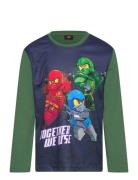 Lwtaffy 116 - T-Shirt L/S Tops T-shirts Long-sleeved T-Skjorte Multi/p...