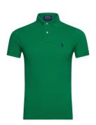 The Iconic Mesh Polo Shirt Designers Polos Short-sleeved Green Polo Ra...