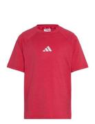 J Gt Pz Tee Sport T-Kortærmet Skjorte Red Adidas Sportswear