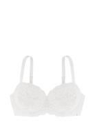 Rosa Wired Bra Lingerie Bras & Tops Full Cup Bras White Dorina