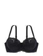 Rosa Wired Bra Lingerie Bras & Tops Full Cup Bras Black Dorina