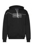 Noiderhood Tops Sweatshirts & Hoodies Hoodies Black HUGO BLUE