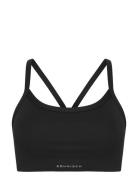 Wide Strap Sports Bra Sport Women Sport Clothing Sport Bras - All Blac...