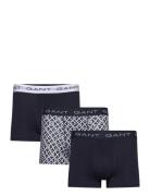 G Pattern Trunk 3-Pack Boxershorts Multi/patterned GANT