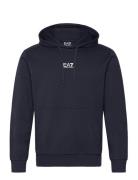 Sweatshirt Tops Sweatshirts & Hoodies Hoodies Navy EA7