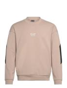 Sweatshirt Tops Sweatshirts & Hoodies Sweatshirts Beige EA7