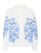 Crdaisy Shirt Tops Shirts Long-sleeved White Cream