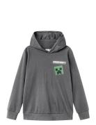 Nkmjacot Minecraft Nreg Swe Wh Unb Bfu Tops Sweatshirts & Hoodies Hood...