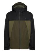 Color-Blocked Hooded Jacket Tynd Jakke Black Polo Ralph Lauren