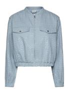 Rolo Embellished Jacket Jakke Denimjakke Blue Dante6