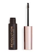 Revolution Brow Gel Dark Brown Øjenbrynsgel Makeup Brown Revolution Be...