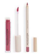 Revolution Lip Contour Kit Soulful Pink Lip Liner Makeup Pink Revoluti...