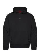 Dagarito Tops Sweatshirts & Hoodies Hoodies Black HUGO