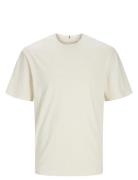 Jorfrederiksberg Tee Ss Crew Noos Jnr Tops T-Kortærmet Skjorte Cream J...