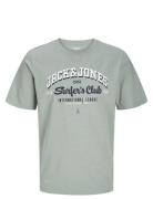 Jjelogo Tee Ss O-Neck 2 Col Ss25 Sn Tops T-Kortærmet Skjorte Green Jac...