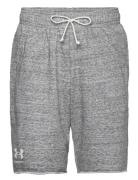 Ua Rival Terry Short Sport Shorts Sweat Shorts White Under Armour