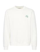 Cfliam 0200 Sweat With Fish Print Tops Sweatshirts & Hoodies Sweatshir...