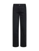 Sc-Kimberly Bottoms Jeans Straight-regular Black Soyaconcept