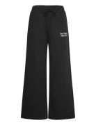 Wide Leg Jogger Bottoms Sweatpants Black New Balance