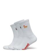 Hml3-Pack Socks Embroidery Sport Sport Clothing Sport Socks White Humm...