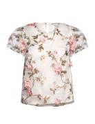 237 Katrina Top Designers Blouses Short-sleeved Pink Ida Sjöstedt