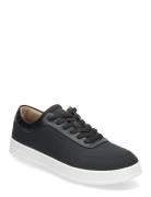 Low Top Lace Up Oxford Rubb Lth Low-top Sneakers Black Calvin Klein