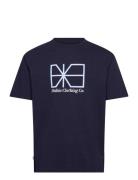 Crossing T-Shirt Tops T-Kortærmet Skjorte Navy Makia