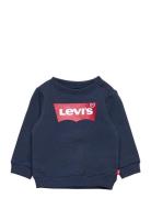 Fw-Crew Tops Sweatshirts & Hoodies Sweatshirts Blue Levi's