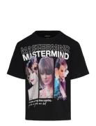 Celebrity Icons Ss Nreg Top Sky Tops T-Kortærmet Skjorte Black Name It