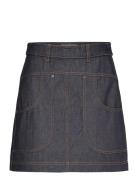 Felisha Skirts Short Skirts Navy Munthe