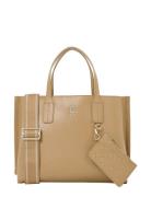 Th Distinct Mini Tote Bags Totes Beige Tommy Hilfiger