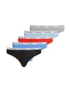 Bikini 5Pk Trusser, Tanga Briefs Multi/patterned Calvin Klein