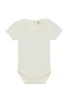 Body Ss Bodies Short-sleeved Cream En Fant