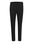 Zellaiw Flat Long Beltloops Bottoms Trousers Suitpants Black InWear