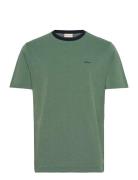 4-Col Oxford Regular Ss T-Shirt Tops T-Kortærmet Skjorte Green GANT