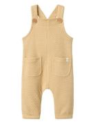 Nbfdefne Loose Overall Lil Bottoms Dungarees Yellow Lil'Atelier