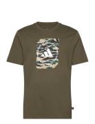 M C Camo Box T Sport Men Sports Clothes Sport Tops Sport T-Skjorte Kha...