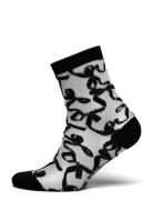 2288 Socks, Short Socks Lingerie Socks Regular Socks Black STINE GOYA