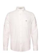 Reg Cotton Linen Shirt Tops Shirts Linen Shirts White GANT