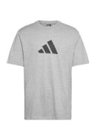 M Fi 3Bar Tee Sport Men Sports Clothes Sport Tops Sport T-Skjorte Grey...