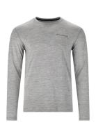 Abdon M Melange L/S Tee Sport Men Sport Clothing Sport Tops Sport Long...