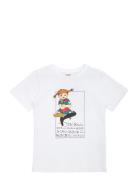 Pippi Snäll T-Shirt Tops T-Kortærmet Skjorte White Martinex