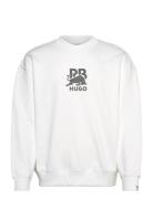 Dahrain_Rb Designers Sweatshirts & Hoodies Sweatshirts White HUGO