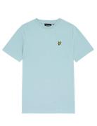 Plain T-Shirt Tops T-Kortærmet Skjorte Blue Lyle & Scott