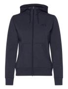 Kari Hoodie Sport Sweatshirts & Hoodies Hoodies Navy Kari Traa